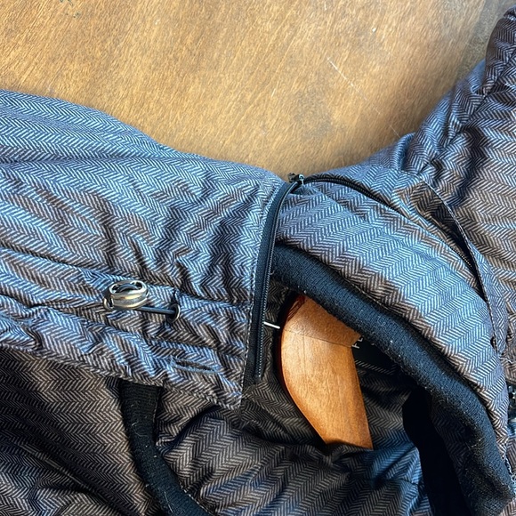 🌸FEN NELLI long quilted puffy coat with pockets & removable hood - Picture 10 of 14